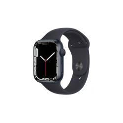 Apple Watch (Series 7) 45 mm - Alluminio Mezzanotte - Cinturino Sport Nero